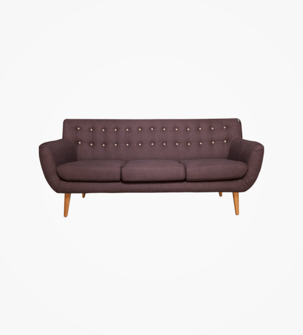 Wicker Couch Brown